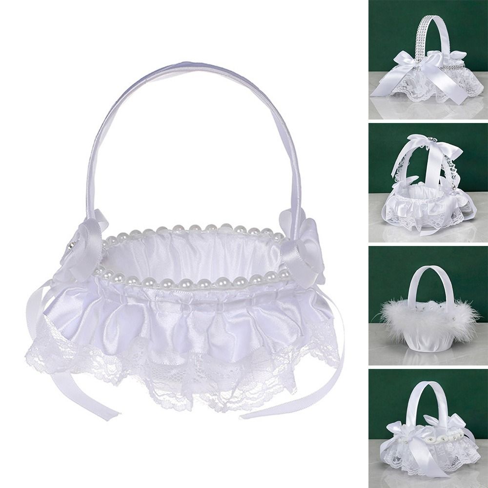 Gardening Tools Girls - Jubiläums-Blumenkorb im europäischen Stil mit Strass,