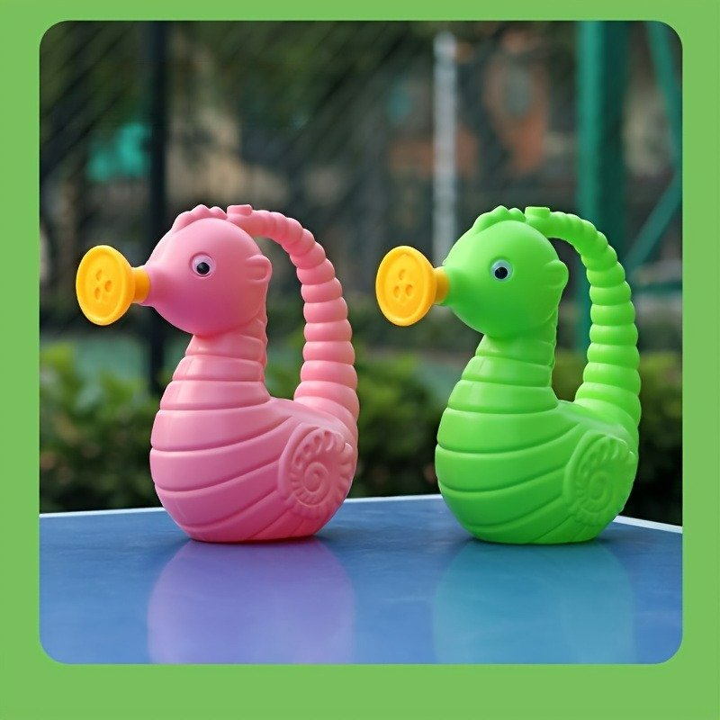Gardening Tools Girls - Kinder-Gießkanne für Kleinkinder Blumengarten Strand-Spielzeug Cartoon-Seepferdchen