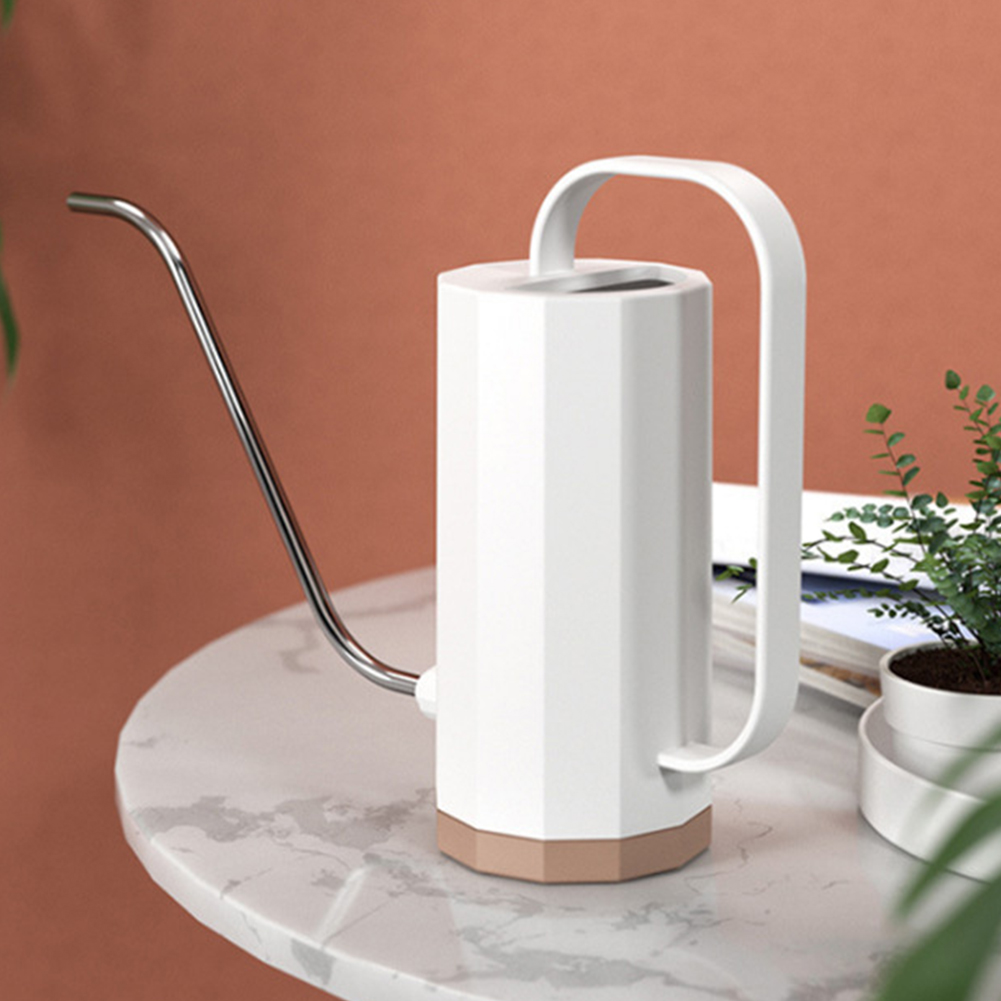 Watering Can Long Spout - 1000ml Blumen sprüht opf Edelstahl gebogene