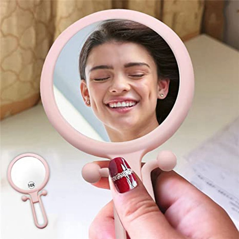Gardening Tools Pink - Lively – 10-fache Handlupe, doppelseitiger faltbarer