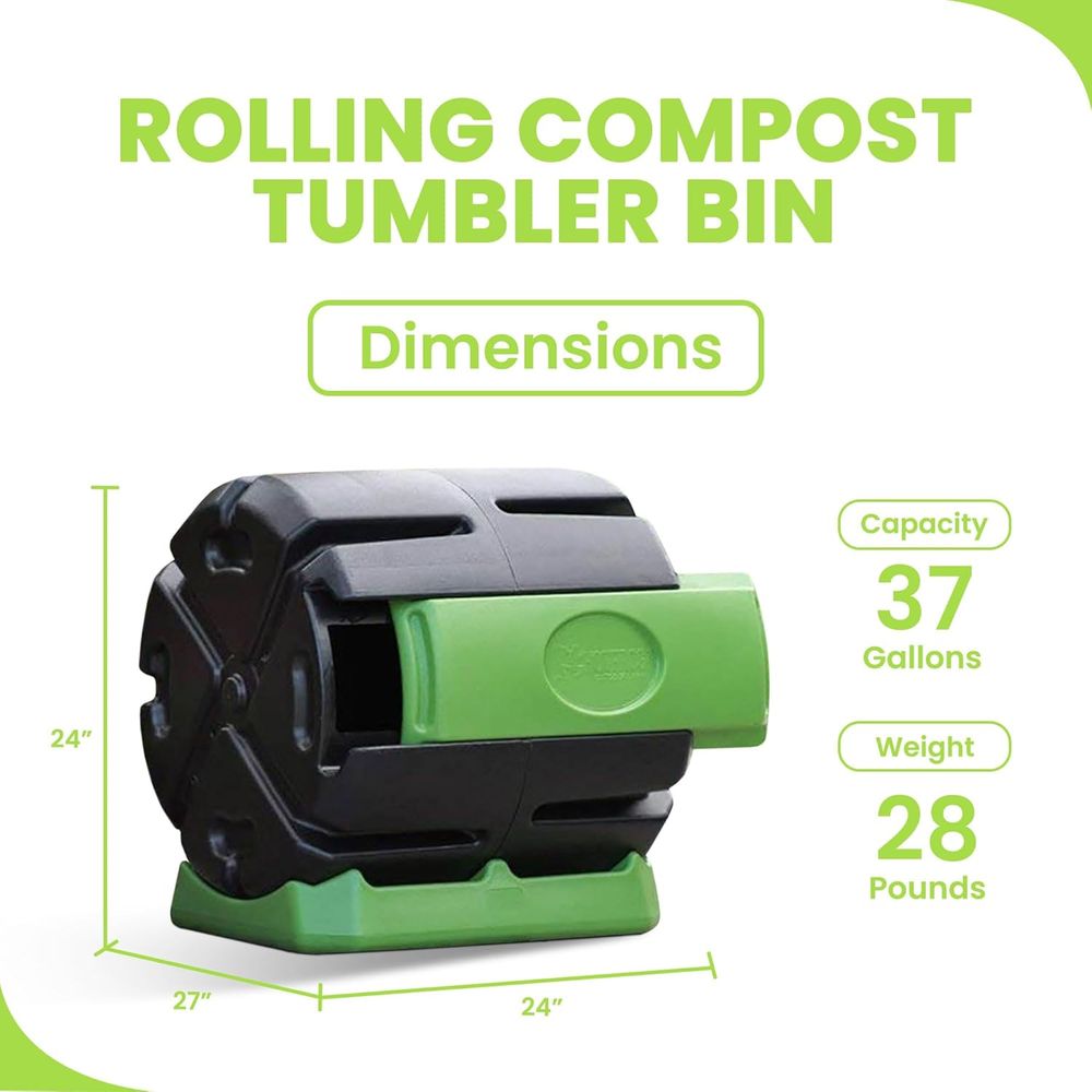 Einkammer-Outdoor-Komposter mi – Compost Bin Bewertung und Preis