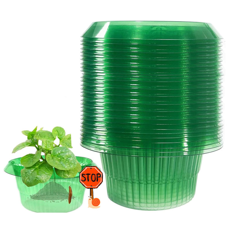5-25Pcs Pflanzen Slug Schutz R – Gardening Tools Green Bewertung und Preis