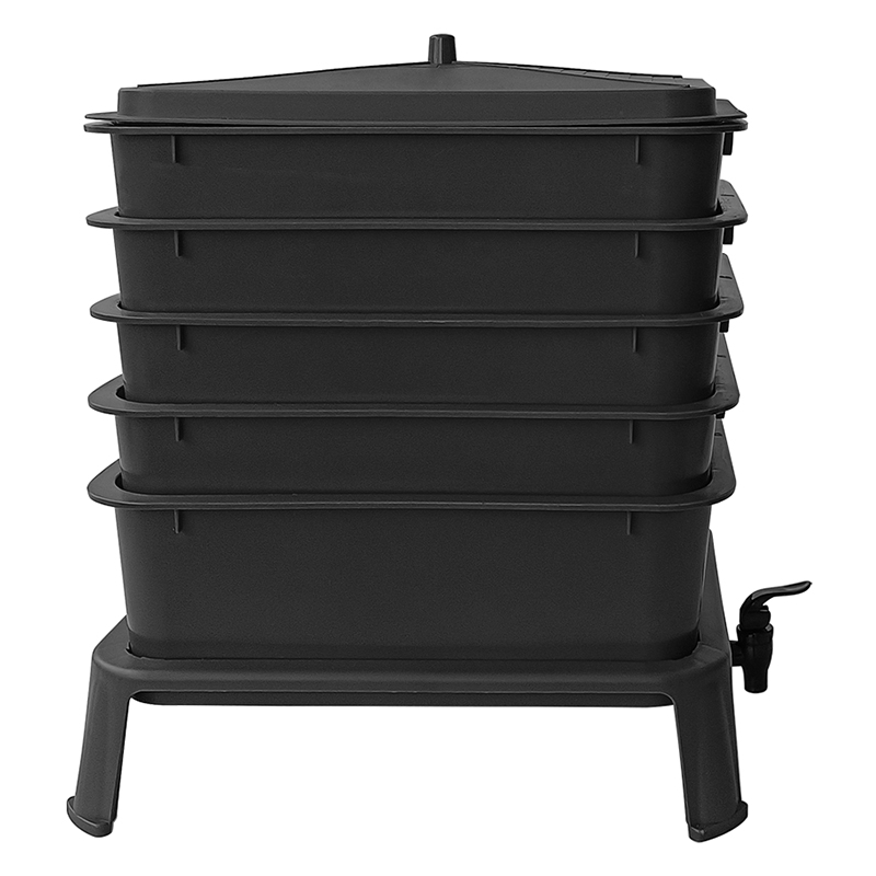 Robuster 50L 5-Fach Wurmkompos – Compost Bin Bewertung und Preis