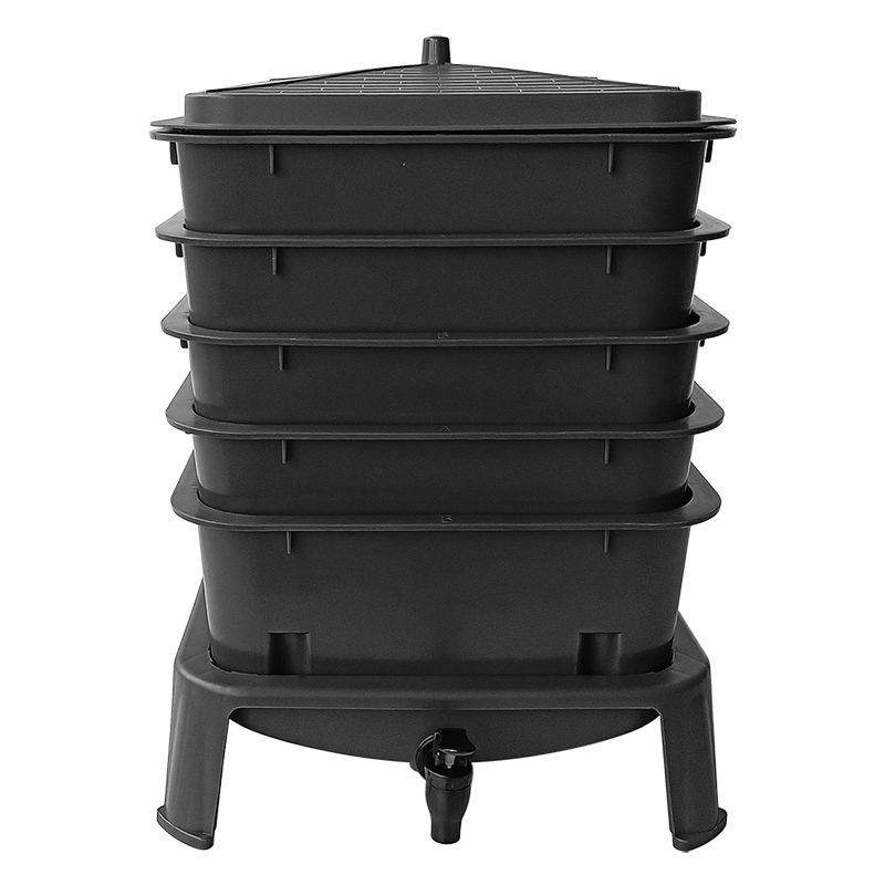 Robuster 50L 5-Fach Wurmkompos – Compost Bin Bewertung und Preis
