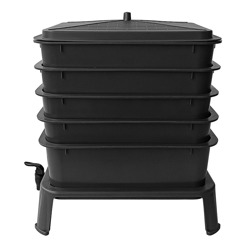 Robuster 50L 5-Fach Wurmkompos – Compost Bin Bewertung und Preis