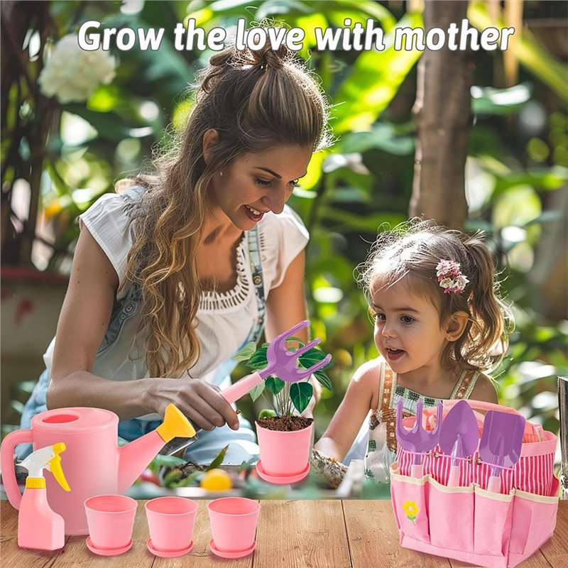 Hochwertiges Kinder-Gartengerä – Gardening Tools Pink Bewertung und Preis