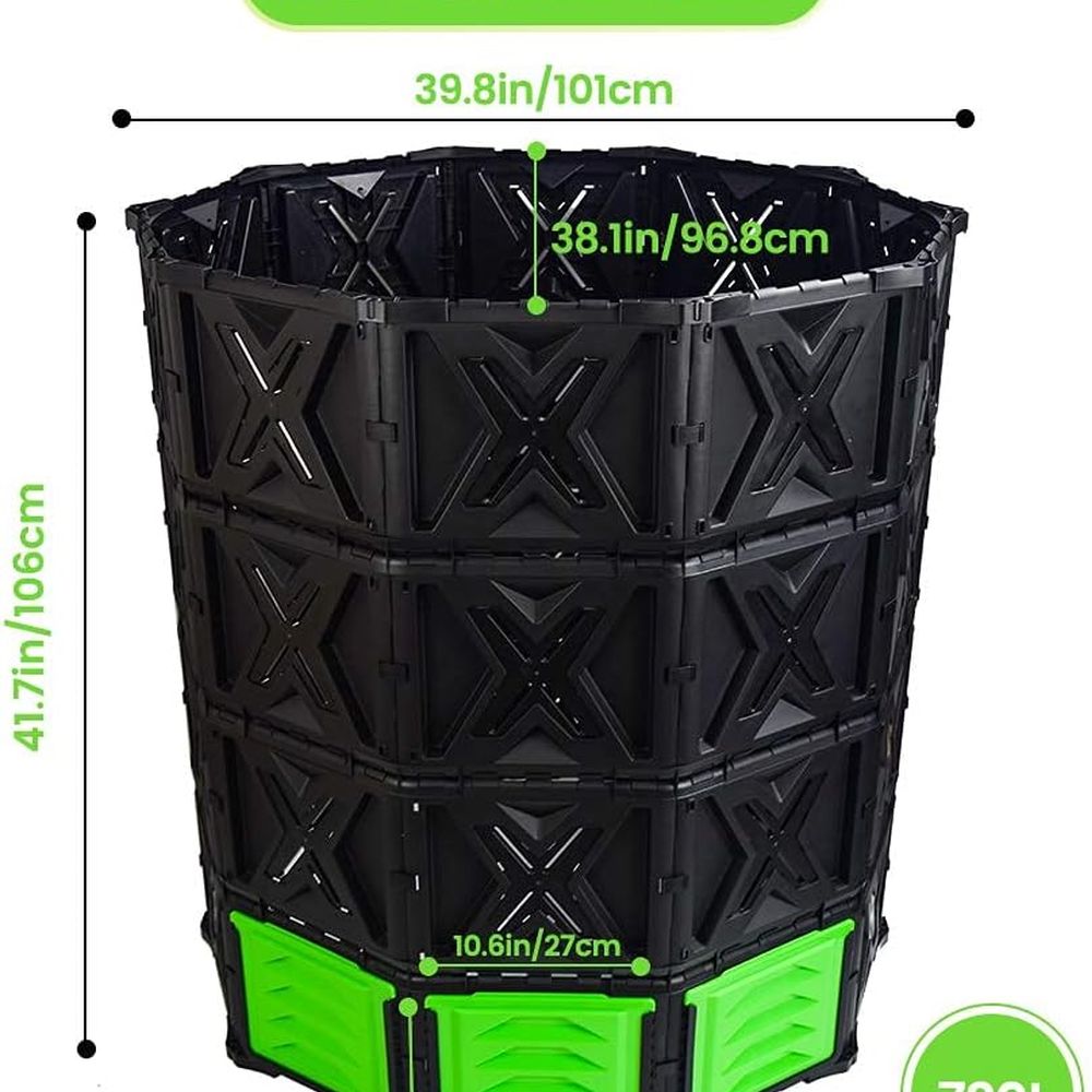 XXL großer Kompostbehälter für – Compost Bin Bewertung und Preis