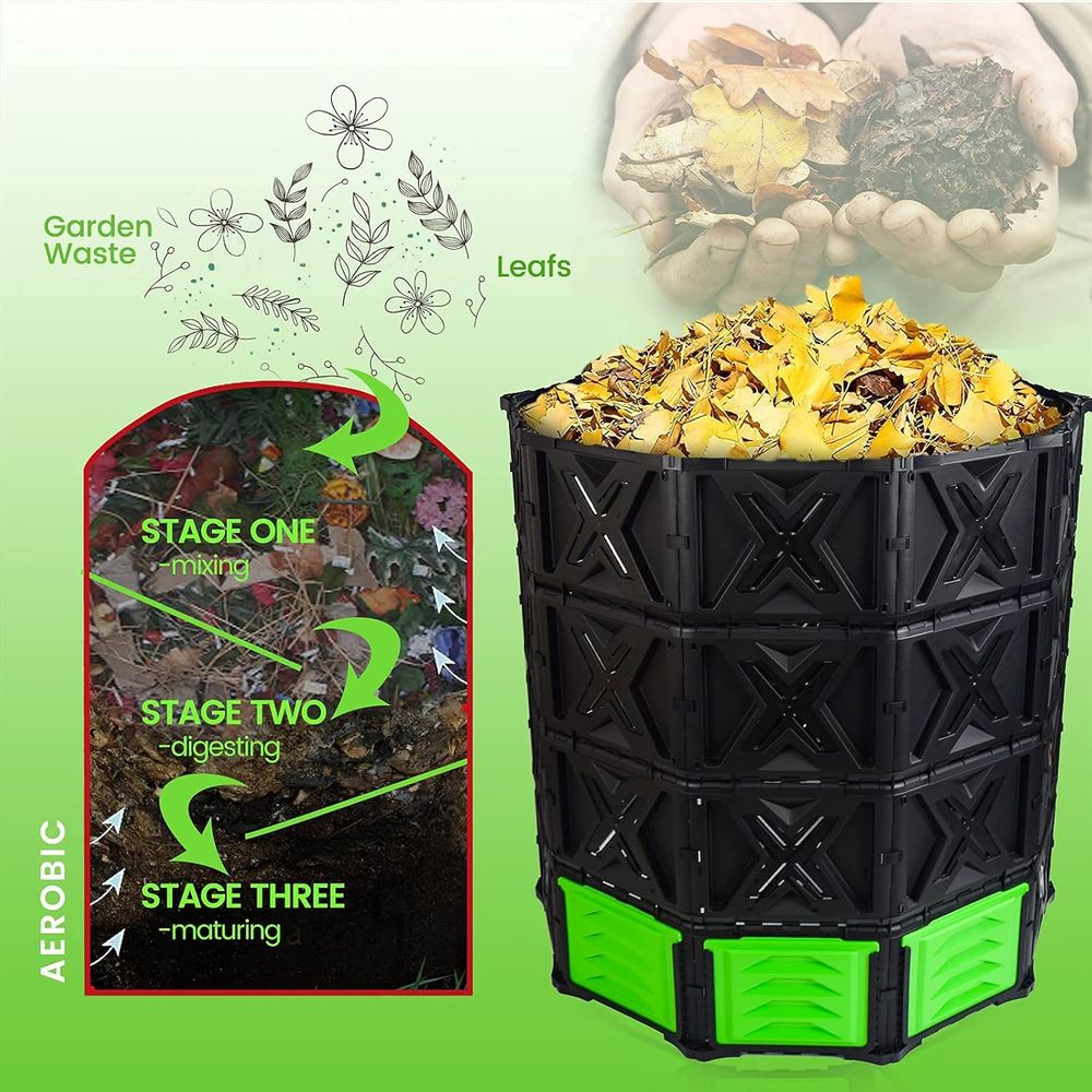 XXL großer Kompostbehälter für – Compost Bin Bewertung und Preis