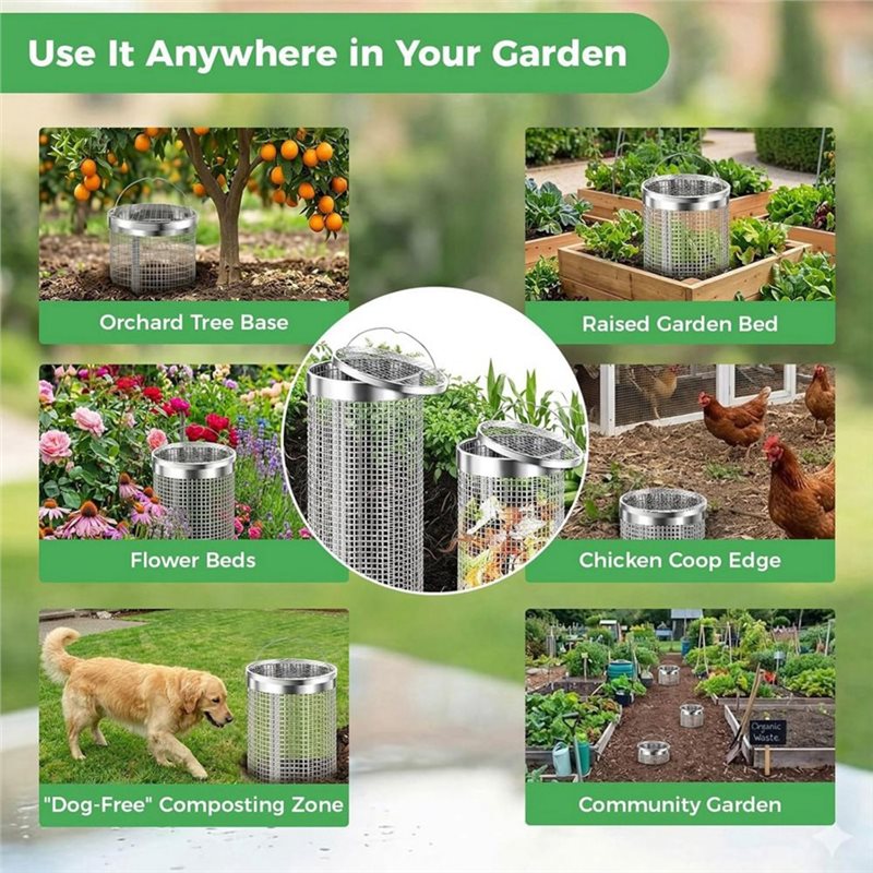BAAG-2er-Pack Wurmkomposter Wu – Compost Bin Bewertung und Preis