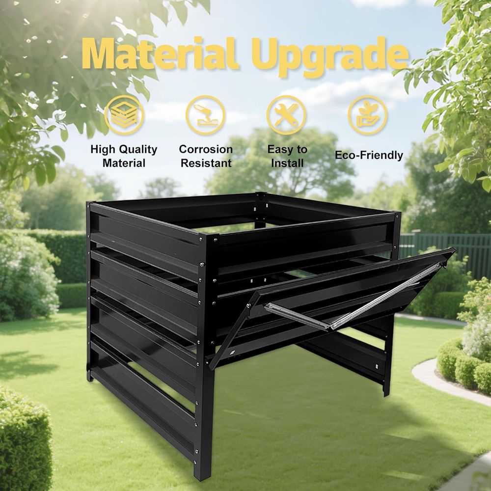 Kompostbehälter für den Außenb – Compost Bin Bewertung und Preis
