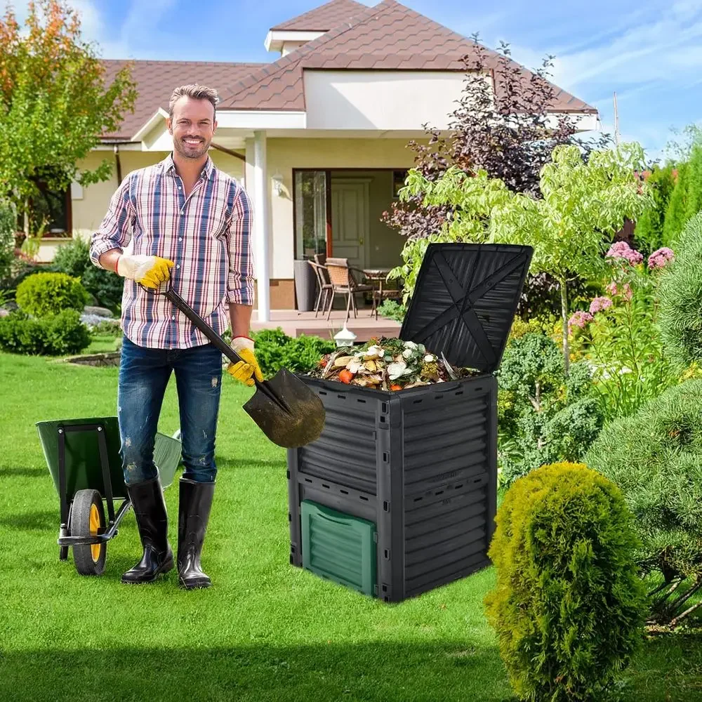80-Gallonen-Kompostbehälter fü – Compost Bin Bewertung und Preis