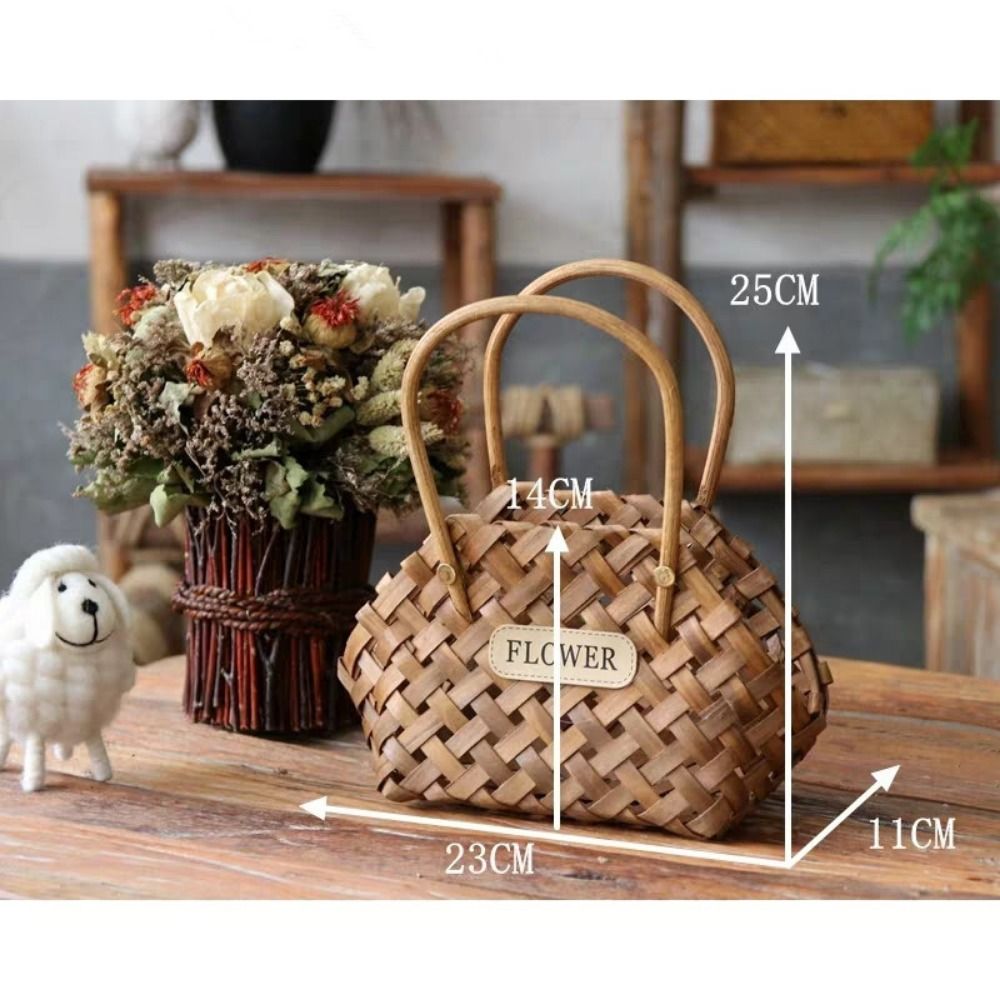 Weiden-Rattan-Blumenmädchen-Kö – Gardening Tools Girls Bewertung und Preis