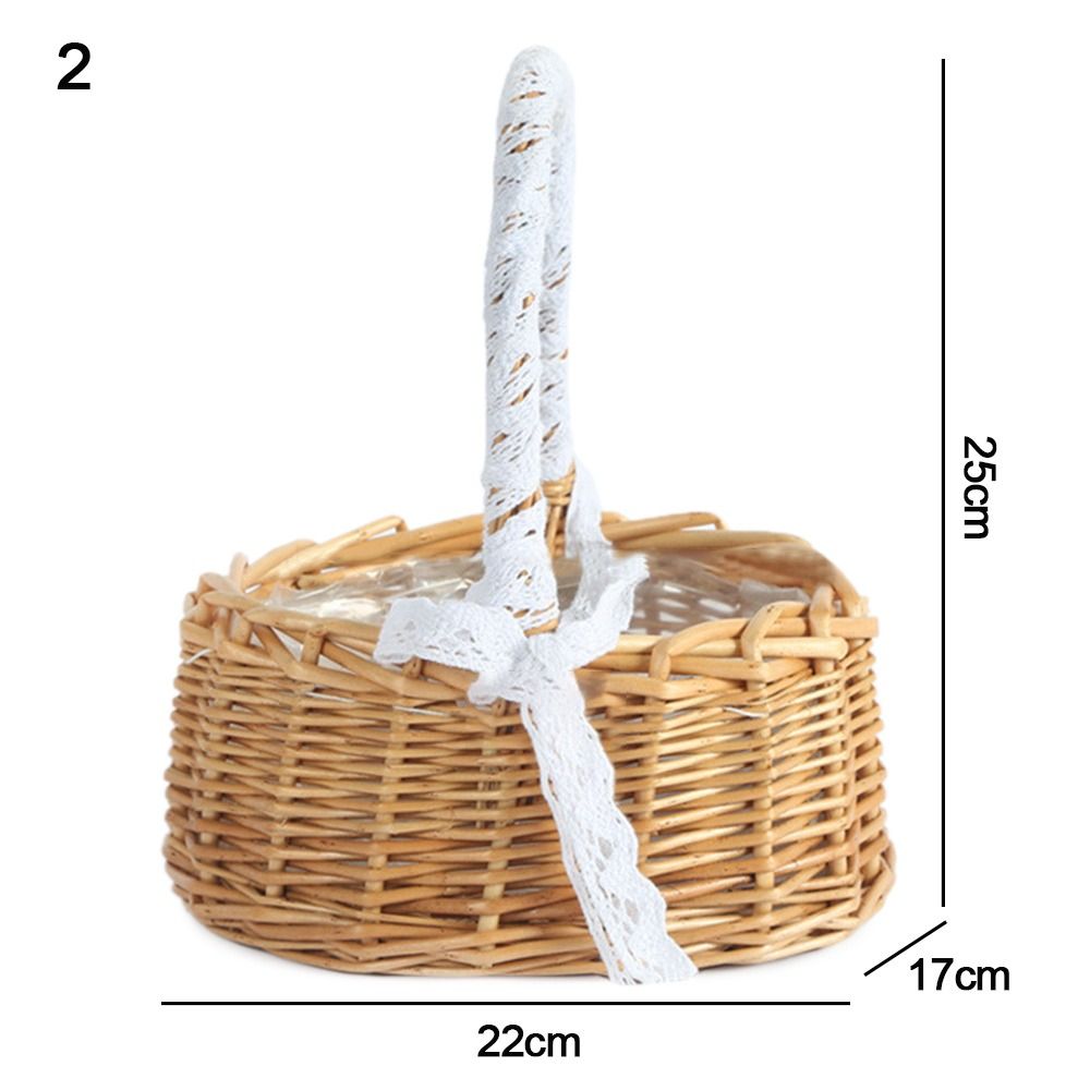 Weiden-Rattan-Blumenmädchen-Kö – Gardening Tools Girls Bewertung und Preis