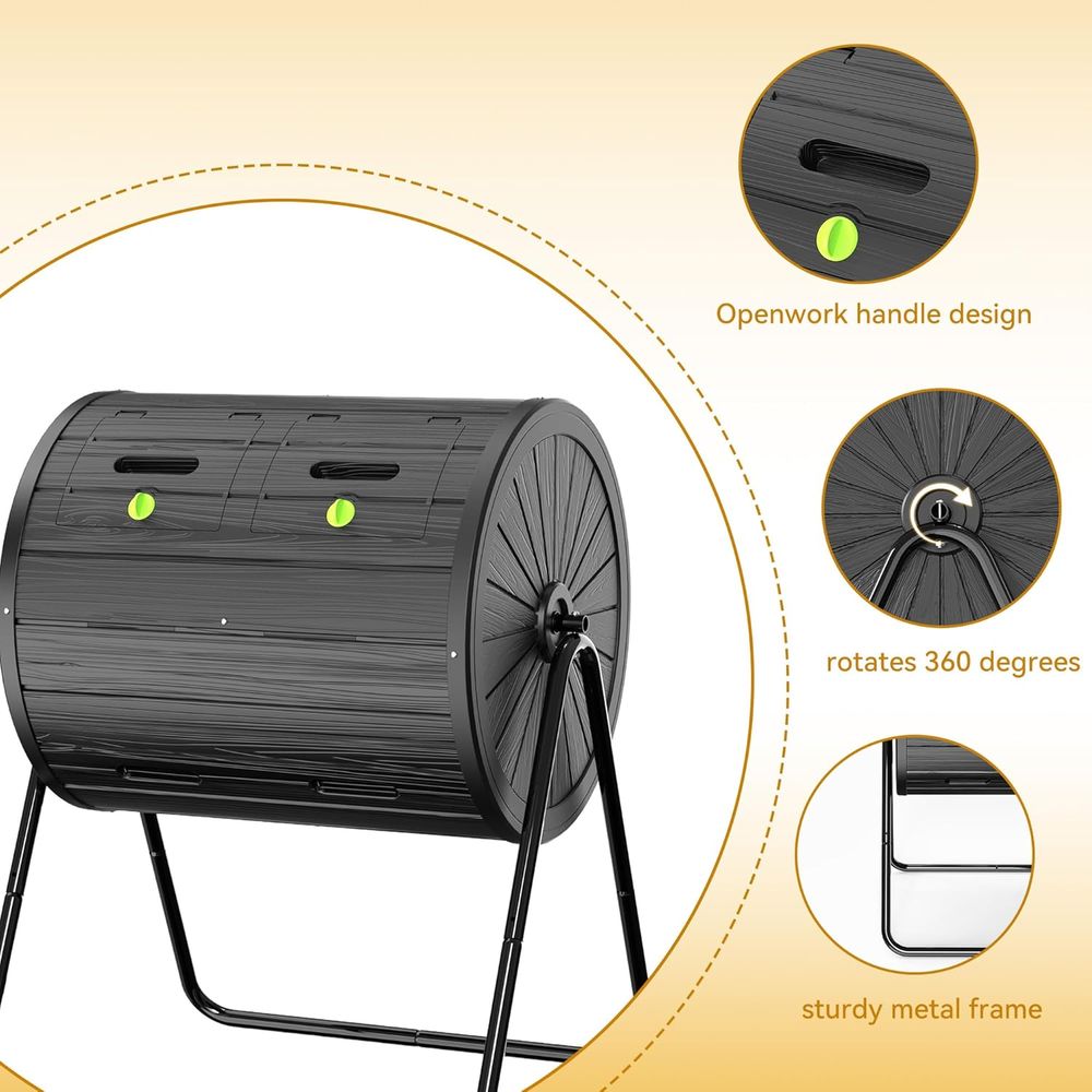 Outdoor 37,5-Gallonen Allwette – Compost Bin Bewertung und Preis